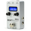 Singular Sound BeatBuddy Mini 2 drum machine pedal with LCD screen and footswitch for hands-free rhythm control