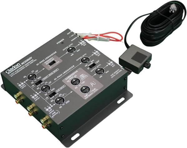 Clarion MCD360 3-Way Electronic Crossover front view