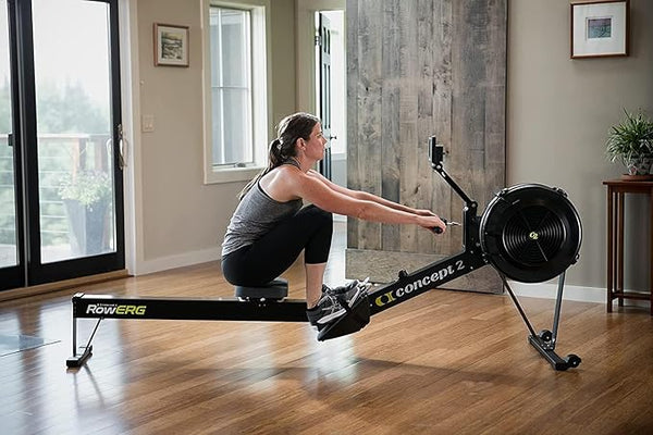 Concept2 Model D rowing machine with PM5 monitor for indoor fitness