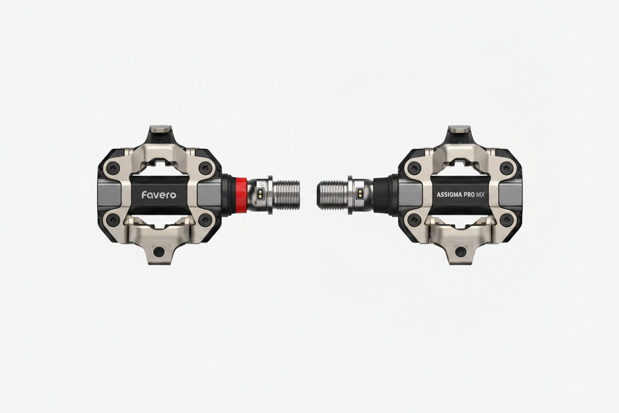 cycling power pedals Favero Assioma PRO MX-1 Power Meter Pedals