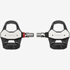 Favero Assioma PRO RL-1 power meter pedals front view showing left and right pedal alignment