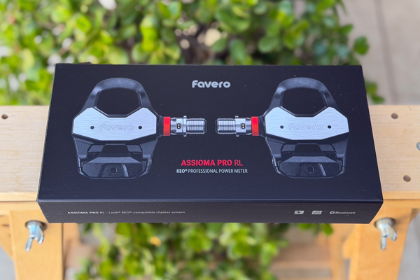 Favero Assioma Pro RL power meter pedals original retail box packaging