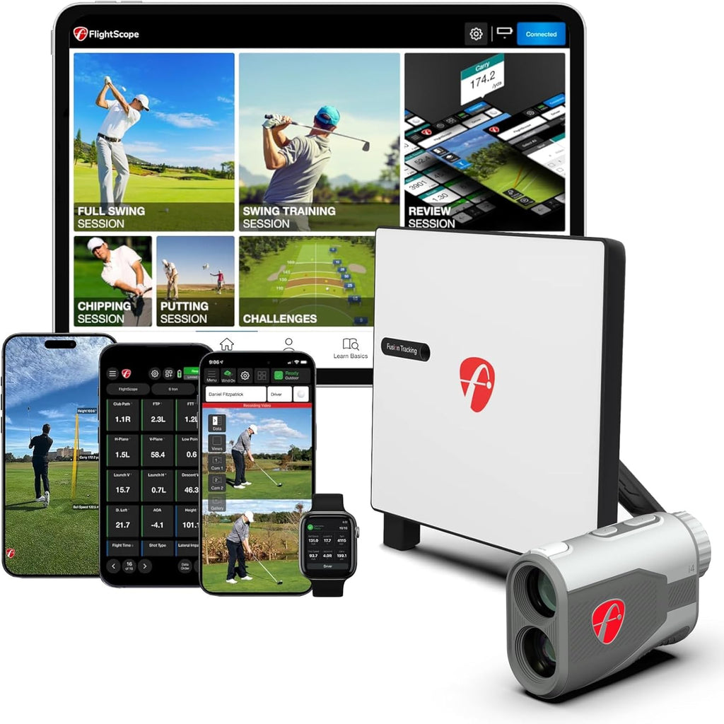 FlightScope X3C Launch Monitor | Carbon Fiber, 50+ Metrics | Pete Organics
