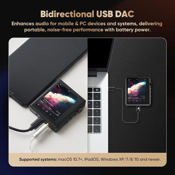 HIDIZS AP80 Pro-X high-resolution audio player front view