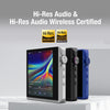 HIDIZS AP80 Pro-X multifunction music player showing step counter and e-book reader features