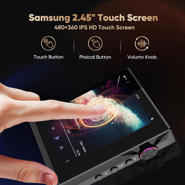 HIDIZS AP80 Pro-X used as a USB DAC with laptop and smartphone for high quality audio output