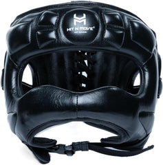 HIT Headgear Lightweight Protective Kickboxing Headgear (Boxing & MMA Sparring Gear)