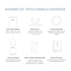 Portable Baby Bottle Warmer for Breastmilk &amp; Formula (Travel-Friendly, Battery Powered)
