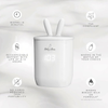 Portable Baby Bottle Warmer for Breastmilk &amp; Formula (Travel-Friendly, Battery Powered)
