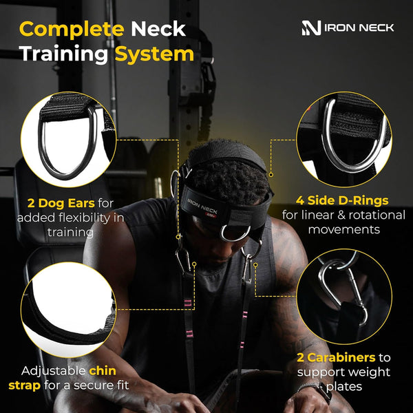 Iron Neck Alpha Training Harness for neck strength and stability