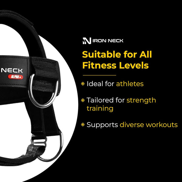 Iron Neck Alpha Training Harness for neck strength and stability