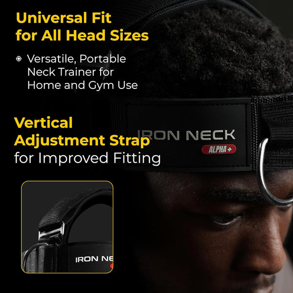 Iron Neck Alpha Training Harness for neck strength and stability