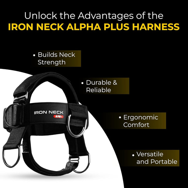 Iron Neck Alpha Training Harness for neck strength and stability
