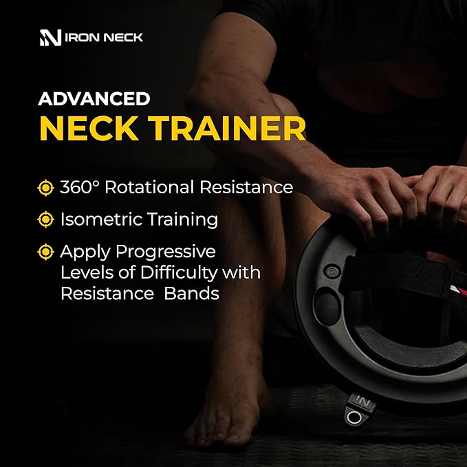 Iron Neck Strength & Therapy Device | Neck Pain Relief | Pete Organics