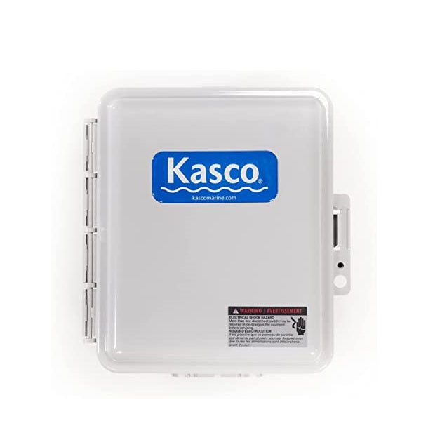 Kasco De-Icer Time & Temperature Controller C-20 - Air Temperature Thermostat and Timer | Automatically Turn On/Off 120V De-icer | Operates B/W 0-80 °F