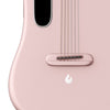 LAVA ME 3 38" Carbon Fiber Smart Acoustic Guitar - Pink (Right Hand). Perfect for adults, teens, and beginners. Built-in effects and HILAVA OS.