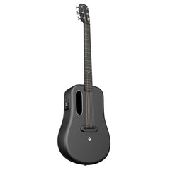 LAVA ME 3 38" Carbon Fiber Smart Acoustic Electric Guitar with Built-in Effects and HILAVA OS for Adults, Teens and Beginners - Space Grey (Right Hand)