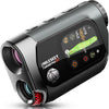 MILESEEY GenePro G1 GPS rangefinder with touchscreen display showing golf course layout and distance data