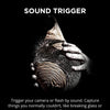 MIOPS Smart Plus sound trigger capturing high speed photography like breaking objects or popping balloon