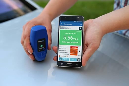 NexPTG Professional Automotive Paint Thickness Gauge with Bluetooth App