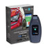 NexPTG coating thickness gauge connected to smartphone app showing real-time paint measurement