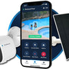 PoolScout wireless pool safety camera with solar panel
