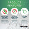 ProKevLock Anti-Theft Side Mirror Covers – Universal Car Mirror Protector