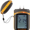 Protimeter SurveyMaster moisture meter with exposed pin probes for accurate moisture detection