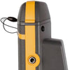 Side profile view of Protimeter SurveyMaster moisture meter showing ergonomic handheld design