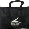 Quikpoint mortar gun carry bag for storing drill attachment and accessories