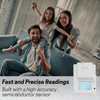 SafetySiren PRO4 radon detector helping protect family health with accurate indoor radon monitoring