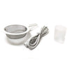 SoyaJoy G5 accessories including mesh strainer measuring cup and power cord