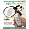 SuperEar SE9000HP personal sound amplifier complete kit with handheld device and accessories