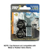 TST 507 RV S2 tire pressure monitoring system cap sensors 2 pack with installation tool