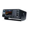 Views of the Uniden Bearcat SDS200 police scanner with color display and function keys