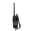 Uniden SDS100 handheld digital police scanner front view with color display and keypad