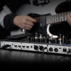Valeton GP-200 multi effects processor connected to electric guitar and amplifier in real world setup