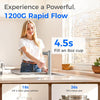 Waterdrop X12 Alkaline Filter installed on kitchen countertop