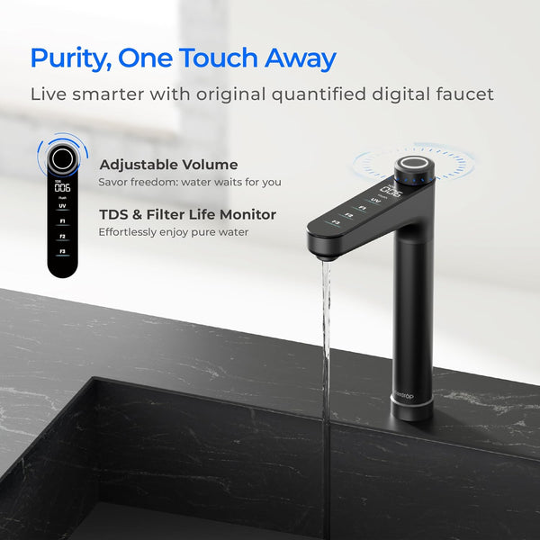 Waterdrop X16 Alkaline under-sink water filtration system for clean mineral-balanced water