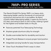 Xtend & Climb 785P Pro telescoping ladder fully extended to 15.5 ft