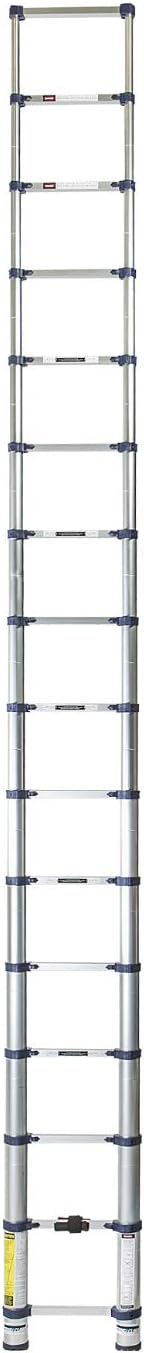 Xtend & Climb 785P Pro telescoping ladder fully extended to 15.5 ft