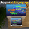 Zoomax Snow 12 video magnifier with OCR text to speech supporting multiple languages