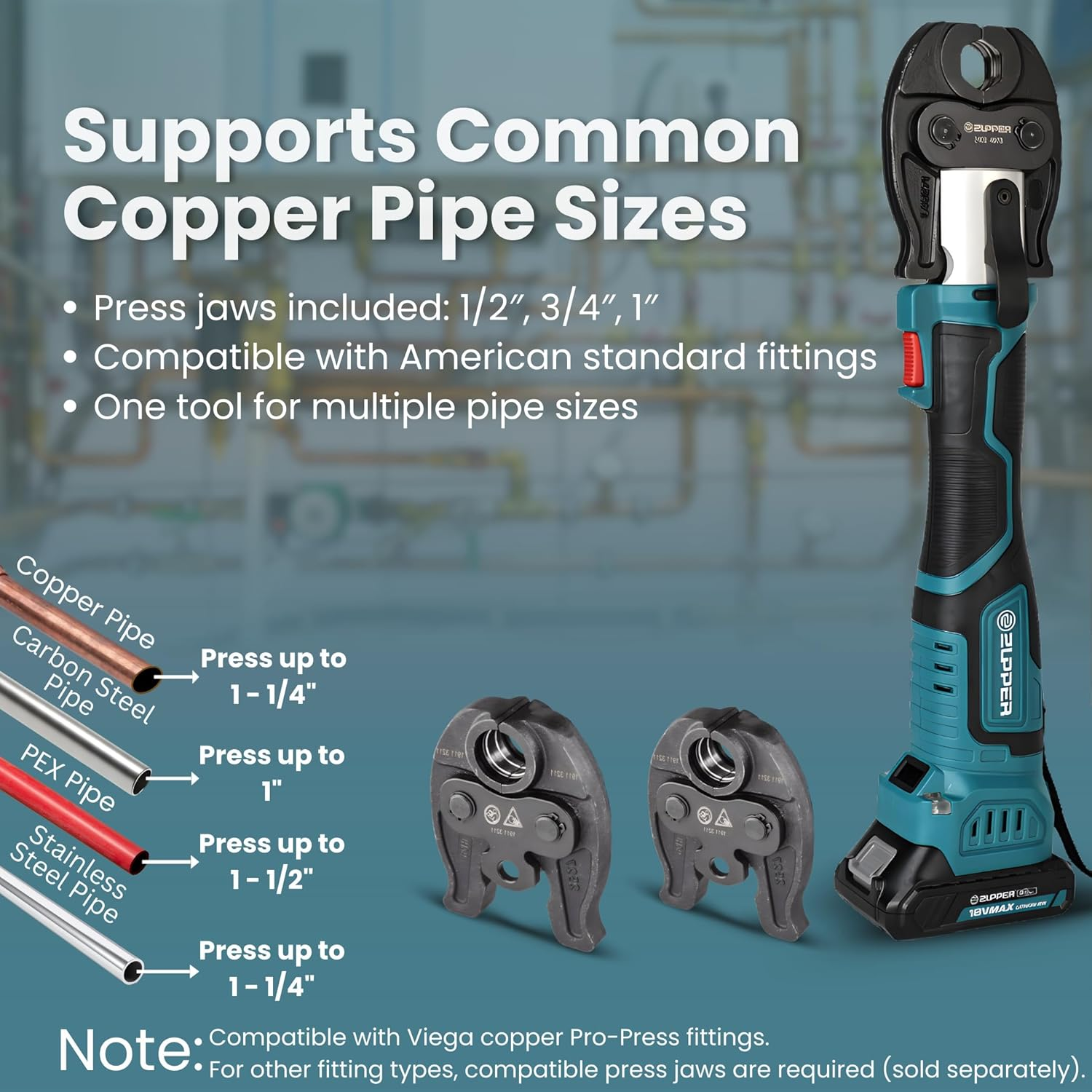 Copper Propress Template.pdf MP-1930 Heavy-Duty ProPress Copper Pipe Crimper Tool | Pete Organics