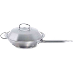 Fissler - original-profi collection Wok 11.8in with Long Handle and High Domed Lid