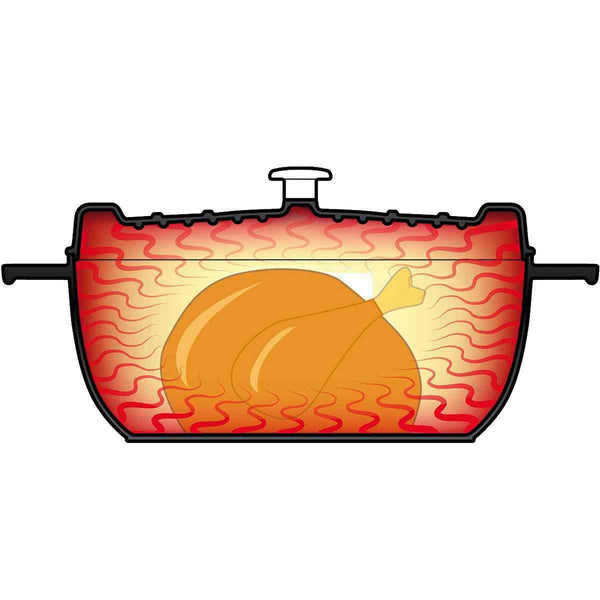Fissler - Arcana Roaster Oval Red