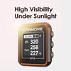 CANMORE H-300 Handheld Golf GPS - 4ATM Waterproof - Orange