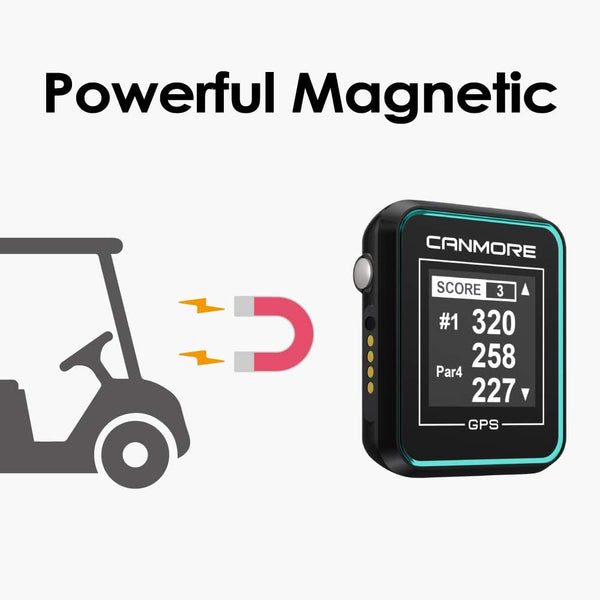 Canmore handheld waterproof golf GPS
