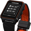 CANMORE TW-353 GPS Golf Watch - Essential Golf Course Data and Score Sheet - Minimalist & User Friendly - 38,000+ Free Courses Worldwide - 4ATM Waterproof  - Orange