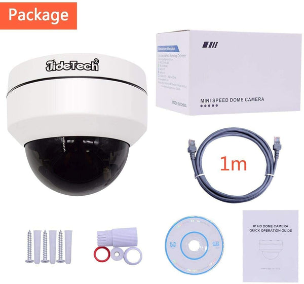 HD 1080P PTZ Outdoor IP Dome Surveillance Cameras