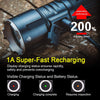 Klarus XT11GT 2000 Lumens Compact Rechargeable Tactical Flashlight, Beam Reach 316m, 18650 Battery, Triple Tactical Switch, Programmable Settings